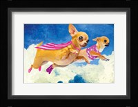 Chick Chihuahua and Darlene Fine Art Print