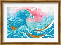 The Great Teal Wave Fine Art Print