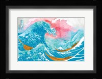 The Great Teal Wave Fine Art Print
