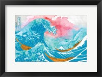 The Great Teal Wave Fine Art Print