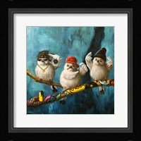 Birdz in da Hood No. 2 Fine Art Print