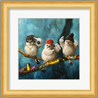 Birdz in da Hood No. 2 Fine Art Print