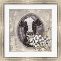 Framed Cow Fine Art Print