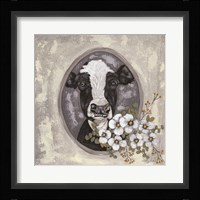 Framed Cow Fine Art Print