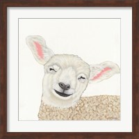 Smiling Sheep Fine Art Print