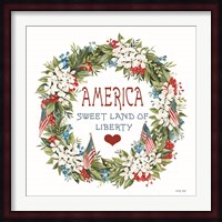 America Wreath Fine Art Print