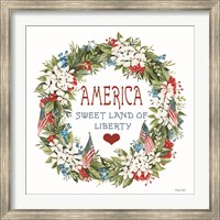 America Wreath Fine Art Print