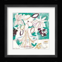 Seafoam and Plum Fine Art Print