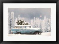 Christmas Blues Fine Art Print
