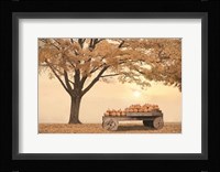 Autumn Leaves and Pumpkins Please Fine Art Print