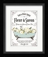 French Bathroom Set I Fine Art Print