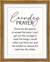 Laundry Prayer Fine Art Print