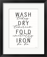 Wash Today Fine Art Print