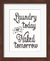 Laundry Today Fine Art Print