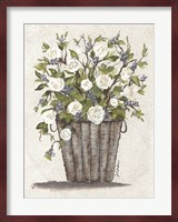 Sweet Rose Basket Fine Art Print
