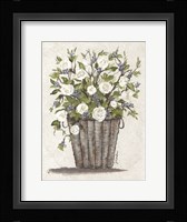 Sweet Rose Basket Fine Art Print