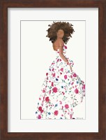 Floral Gown 1 Fine Art Print