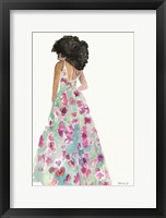 Floral Gown 2 Framed Print
