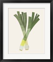 Organic Veg II Framed Print