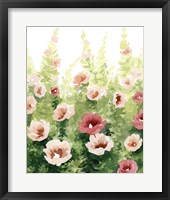 Sunlit Flora II Framed Print