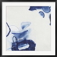 Minimalist Blue & White I Fine Art Print