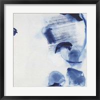 Minimalist Blue & White II Fine Art Print