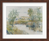 Trees on the Creek I Fine Art Print
