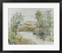 Trees on the Creek I Fine Art Print