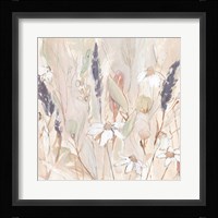 Lavender Flower Field I Framed Print