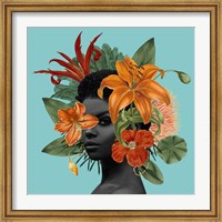 Tangerine Tropics II Fine Art Print