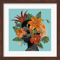 Tangerine Tropics II Fine Art Print