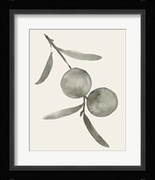 Twilight Oranges III Framed Print