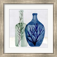 Sea Glass Vase I Fine Art Print