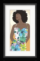 You Go Woman I Framed Print