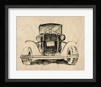 Model A Lines II Framed Print