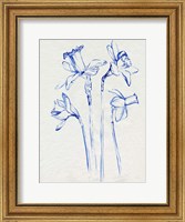 Inky Daffodils II Fine Art Print
