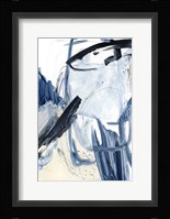 Indigo Swash I Framed Print