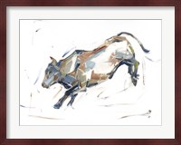 Modern Bull Study II Fine Art Print