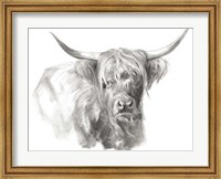 Soft Focus Highland Cattle I Fine Art Print