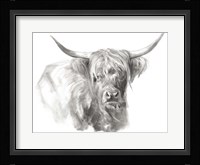Soft Focus Highland Cattle I Framed Print