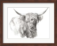 Soft Focus Highland Cattle I Fine Art Print
