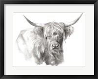 Soft Focus Highland Cattle I Framed Print