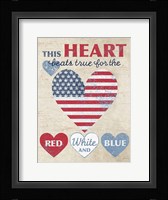 This Heart Dark No Border Fine Art Print