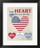 This Heart Dark No Border Fine Art Print