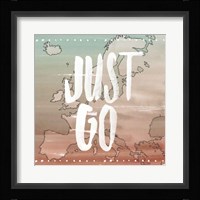 World Traveler II Neutral Framed Print