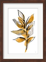 Amber Leaves II Fine Art Print