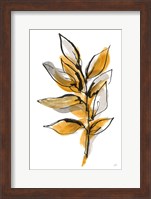 Amber Leaves II Fine Art Print