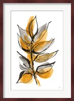 Amber Leaves I Fine Art Print