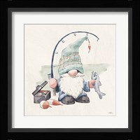 Beach Gnomes III Framed Print