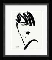 Brush Portrait IX Fine Art Print